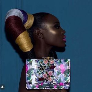 Gedebe limited edition crystal bag